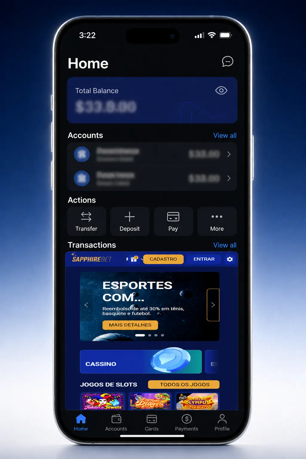 Guia passo a passo para apostas em futebol na SapphireBet: cadastro, depósito e como fazer sua aposta