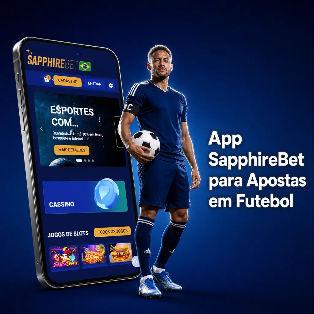 App SapphireBet para Apostas em Futebol