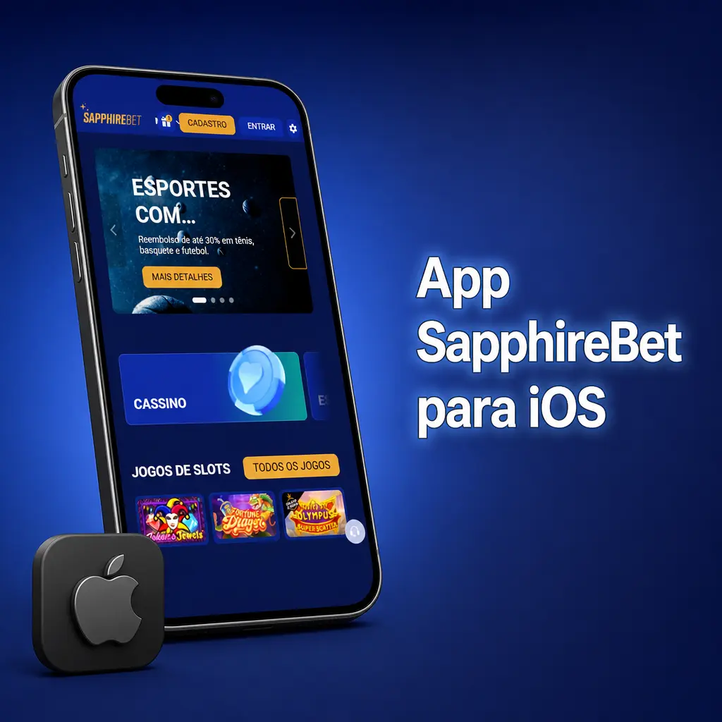 App SapphireBet para iOS no iPhone e iPad