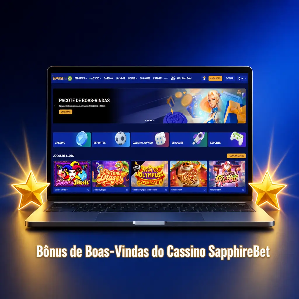 Bônus de Boas-Vindas do Cassino SapphireBet