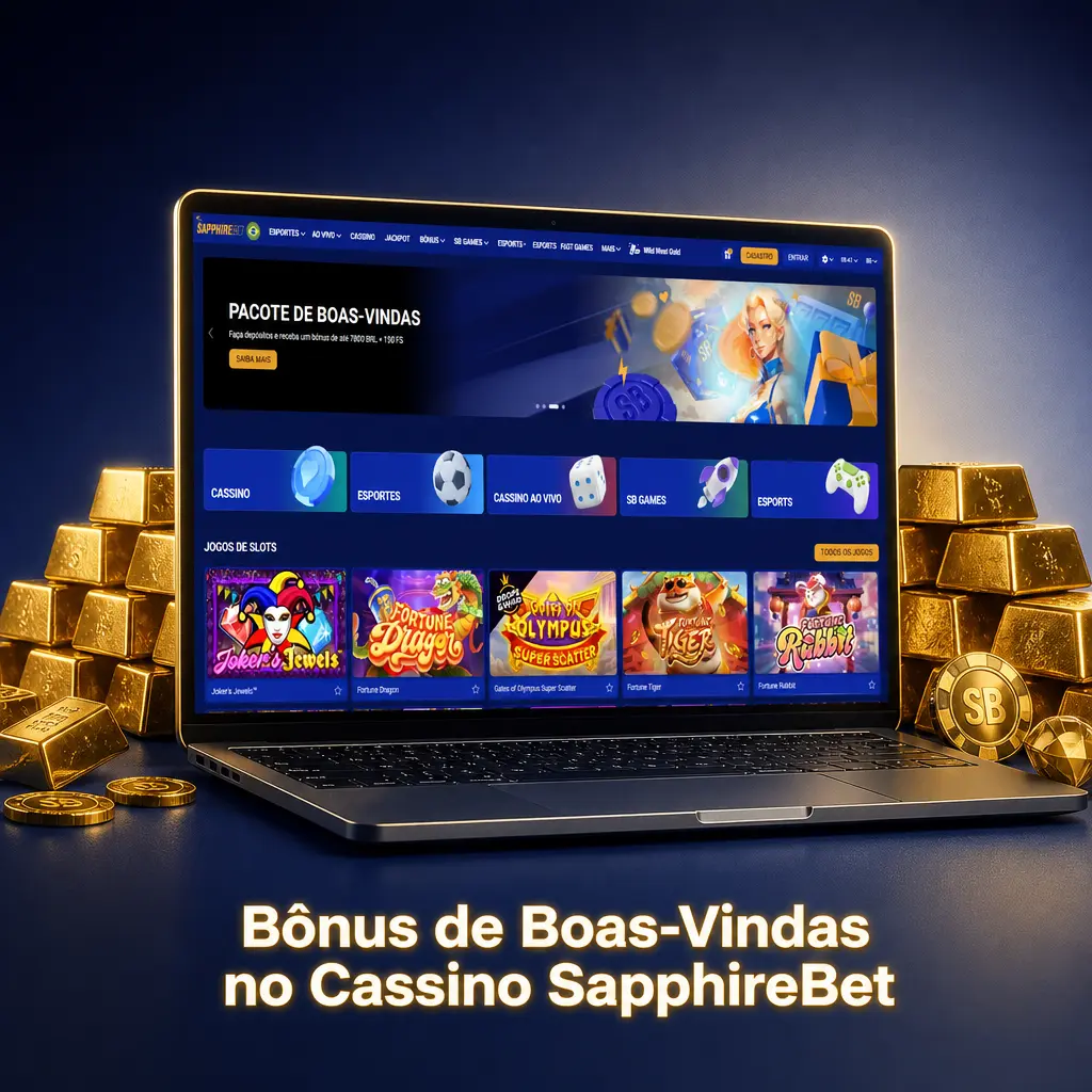 Bônus de Boas-Vindas no Cassino SapphireBet