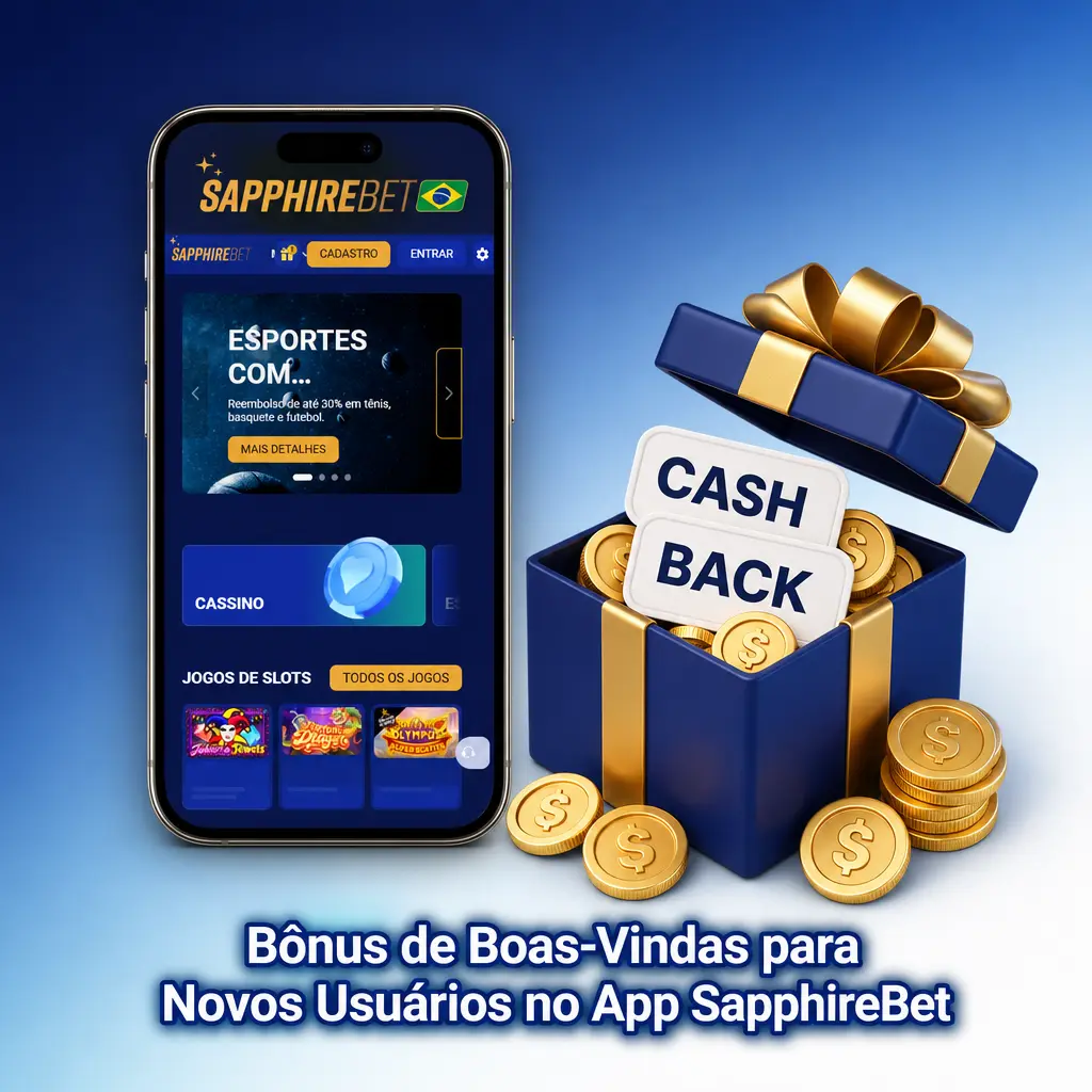 Bônus de Boas-Vindas SapphireBet App