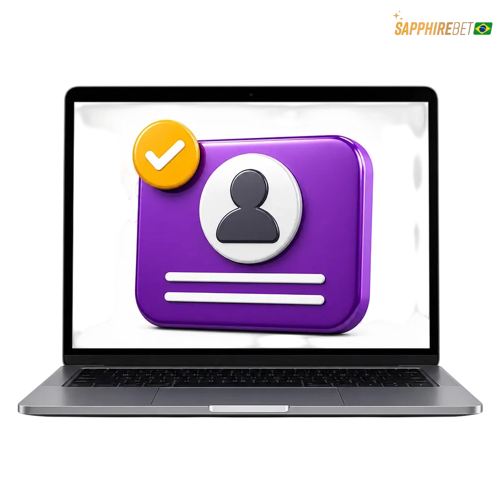 Cadastro, Login e Verificação na SapphireBet