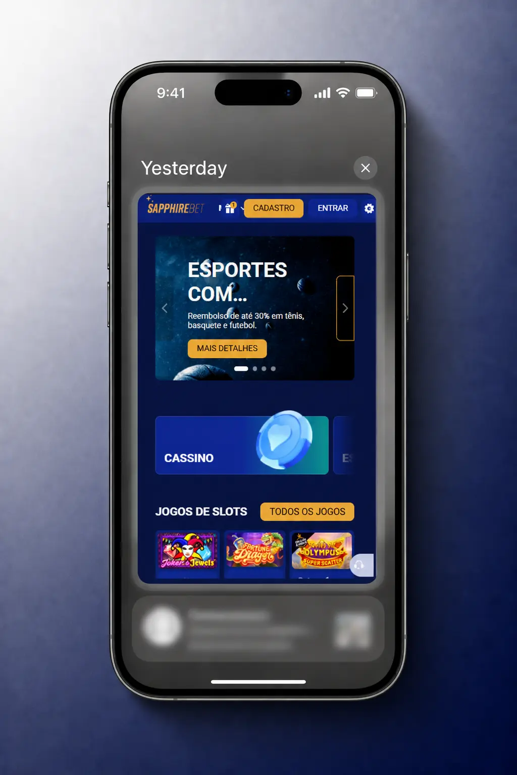 Passo a passo para começar a jogar no Cassino SapphireBet: cadastro, verificação, depósito e bônus