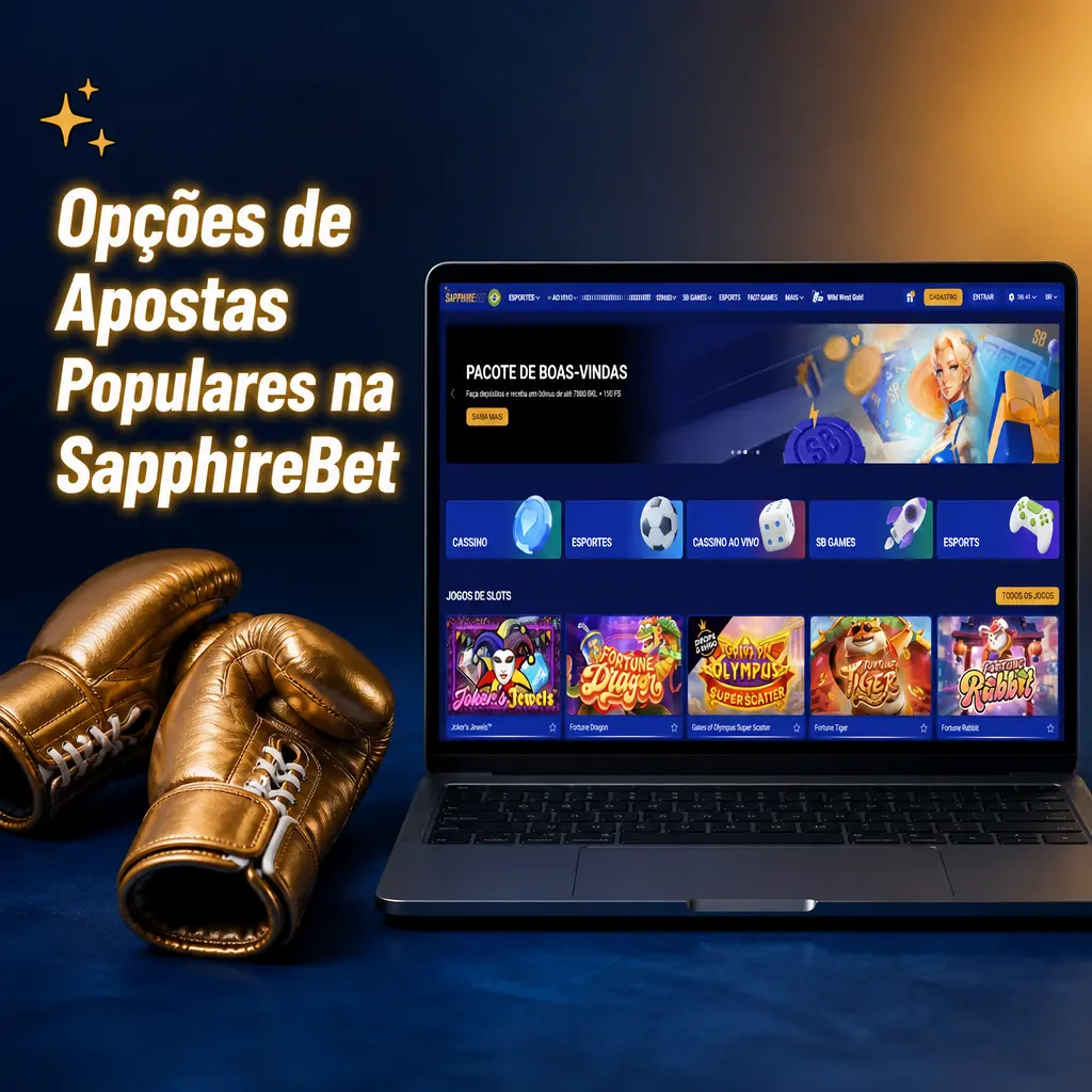 Opções de Apostas Populares na SapphireBet