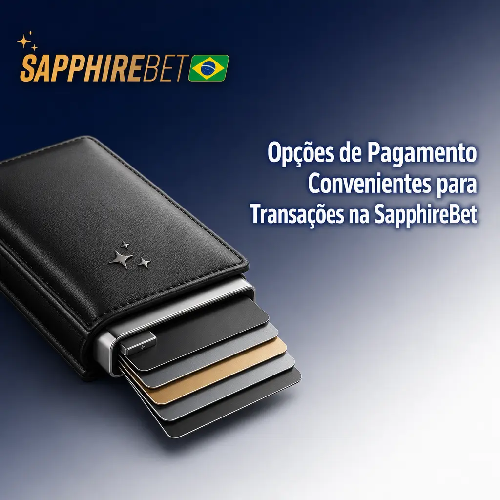 Opções de pagamento convenientes na SapphireBet