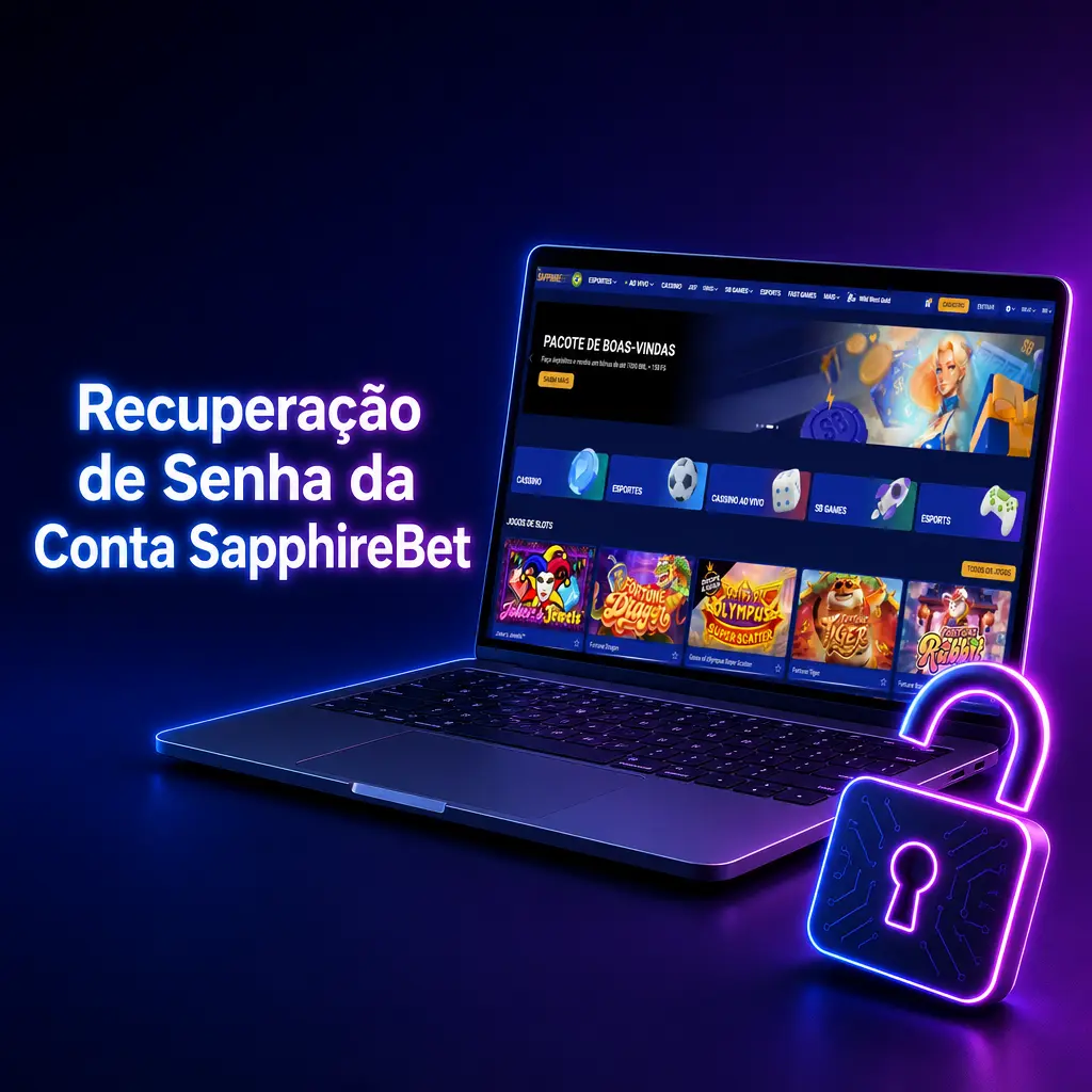 Recuperação de senha da conta SapphireBet