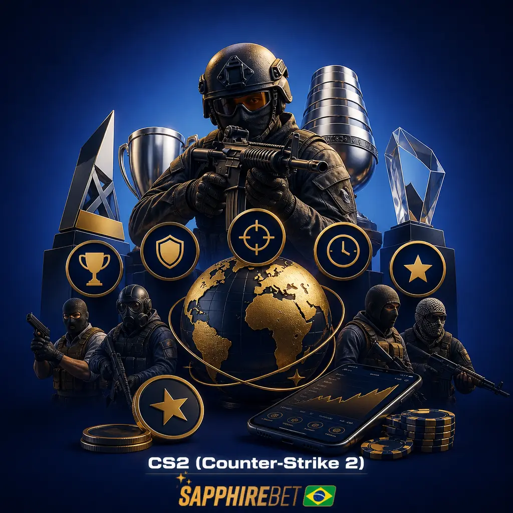 CS2 Counter-Strike 2 apostas na SapphireBet