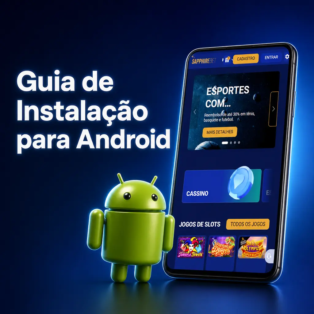 Guia de Instalação do Aplicativo SapphireBet para Android