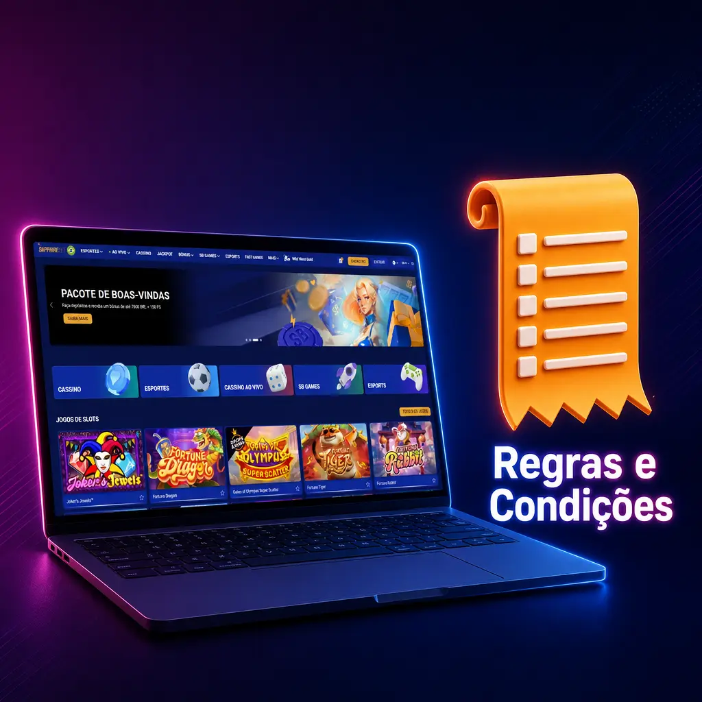 Regras e Condições da SapphireBet para jogadores do Brasil